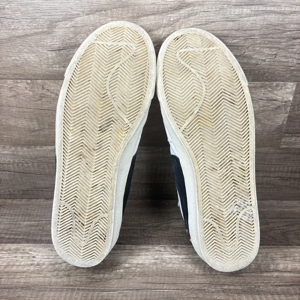 Nike Blazer Low 77 Jumbo White Black Mens US Size 10 EUR 44 DN2158-101 Sneakers